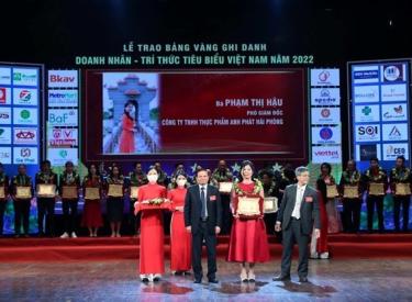 Anh Phát Food, đối tác lớn của PTCN Hòa Phát đạt Top 50 thương hiệu vàng Việt Nam 2022